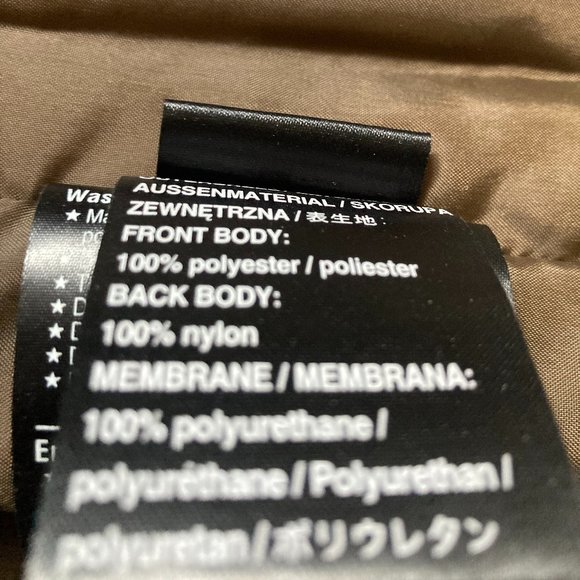 BURTON WHITE COLLECTION Mens L Large Brown Lined Ski Snowboard VEST - Like New - Picture 6 of 7